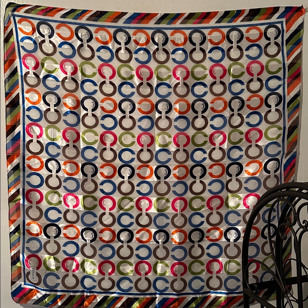 Coach legacy Signature Scarf